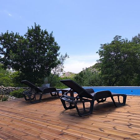 Holiday Home Lucija "" Private House With Pool "" Ябланац Экстерьер фото