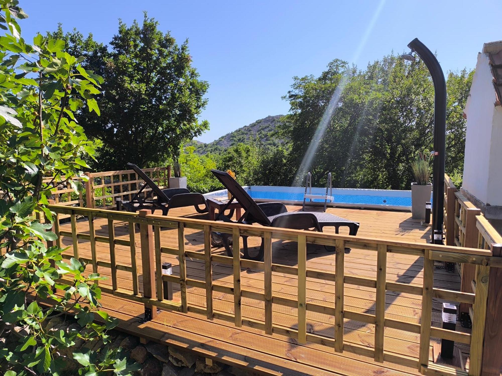 Holiday Home Lucija "" Private House With Pool "" Ябланац Экстерьер фото